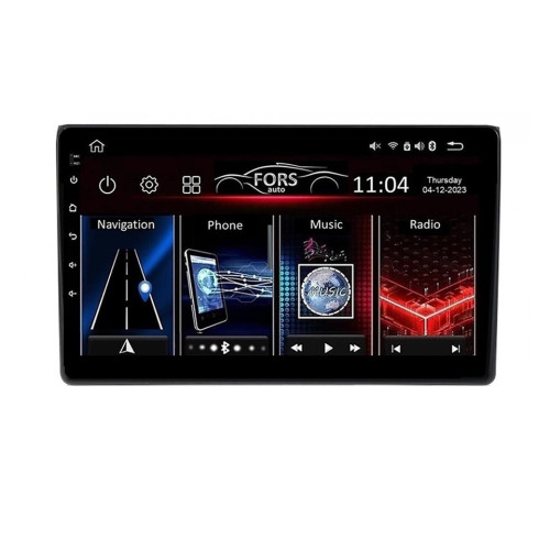 Штатная магнитола FORS.auto FS 1 LITE для Audi A4 (1+32Gb, 9") 2000-2009