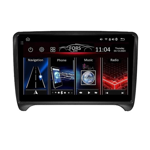 Штатная магнитола FORS.auto FS 2 ULTRA для Audi TT (2+32Gb, 9") 2006-2014