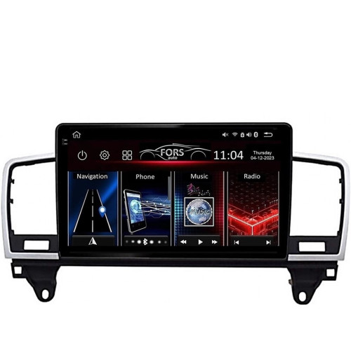 Штатная магнитола FORS.auto FS 4 MAX Qled для Mercedes-Benz ML-Class (4+32Gb, 9") 2012-2015