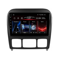 Штатная магнитола FORS.auto FS 1 LITE для Mercedes-Benz S-Class W220-черный (1+32Gb, 9") 1998-2005
