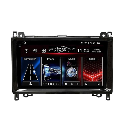 Штатна магнітола FORS.auto FS 4 PRO для Mercedes-Benz A-Class (W169) 2004-2012/B-Class (W245) 2005-2011/Vito (W639)/Viano (W639) 2006-2014/Sprinter (W906) 2006+ (4+64Gb, 9") Штатна магнітола FORS.auto FS 4 PRO для Mercedes-Benz A-Class (W169) 2004-2012/B-Class (W245) 2005-2011/Vito (W639)/Viano (W639) 2006-2014/Sprinter (W906) 2006+ (4+64Gb, 9")