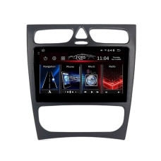 Штатная магнитола FORS.auto FS 4 PRO (2K) для Mercedes-Benz C-Class W203 2002-2004/CLK-Class W209 2002-2006 (4+64Gb, 9")