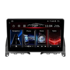 Штатная магнитола FORS.auto FS 2 ULTRA для Mercedes-Benz C-Class W204 (2+32Gb, 9") 2007-2014