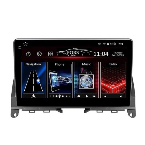 Штатная магнитола FORS.auto FS 2 PRO для Mercedes-Benz C-Class W204 (2+32Gb, 9") 2007-2014 Штатная магнитола FORS.auto FS 2 PRO для Mercedes-Benz C-Class W204 (2+32Gb, 9") 2007-2014