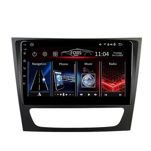 Штатная магнитола FORS.auto FS 1 LITE для Mercedes-Benz E-Class W211 (1+32Gb, 9") 2001-2009 Штатная магнитола FORS.auto FS 1 LITE для Mercedes-Benz E-Class W211 (1+32Gb, 9") 2001-2009