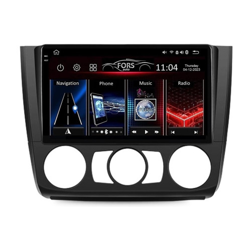 Штатная магнитола FORS.auto FS 2 ULTRA для BMW 1-Series (2+32Gb, 9", Manual AC) 2008-2012 Штатная магнитола FORS.auto FS 2 ULTRA для BMW 1-Series (2+32Gb, 9", Manual AC) 2008-2012