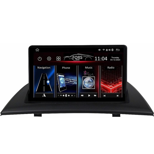 Штатная магнитола FORS.auto FS 4 MAX Qled для BMW X3 E83 (4+32Gb, 9") 2004-2012