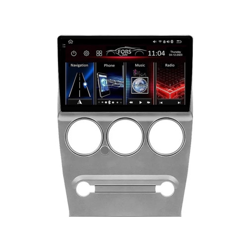 Штатная магнитола FORS.auto FS 2 PRO для Citroen C-Elysee (2+32Gb, 9", silver) 2008-2013