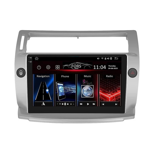 Штатная магнитола FORS.auto FS 4 MAX для Citroen C-Quatre/C-Triomphe (4+32Gb, 9", LHD) 2008-2011