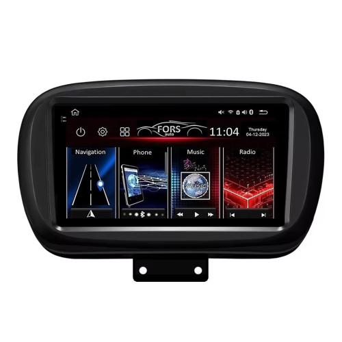 Штатна магнітола FORS.auto FS 4 MAX для Fiat 500X (4+32Gb, 9") 2014-2019 Штатна магнітола FORS.auto FS 4 MAX для Fiat 500X (4+32Gb, 9") 2014-2019
