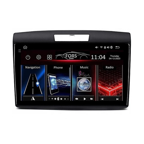 Штатная магнитола FORS.auto FS 4 PRO для Honda CRV (4+64Gb, 9") 2012-2017 Штатная магнитола FORS.auto FS 4 PRO для Honda CRV (4+64Gb, 9") 2012-2017