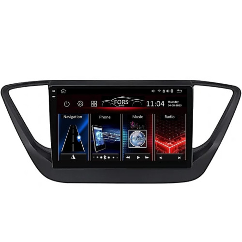Штатна магнітола FORS.auto FS 2 PRO для Hyundai Accent/Verna (2+32Gb, 9", black) 2018+ Штатна магнітола FORS.auto FS 2 PRO для Hyundai Accent/Verna (2+32Gb, 9", black) 2018+