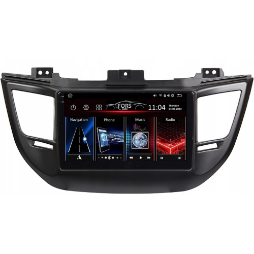 Штатная магнитола FORS.auto FS 2 ULTRA для Hyundai Tucson (2+32Gb, 9", black) 2015-2017