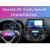 Штатна магнітола FORS.auto FS 6 PRO MAX для Hyundai I30 (6+128Gb, 9", Auto AC) 2008-2011