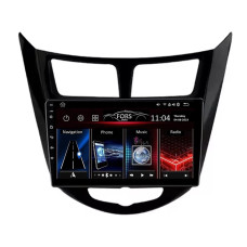 Штатная магнитола FORS.auto FS 1 LITE для Hyundai Verna/I-25/Accent (1+32Gb, 9", black) 2010-2014