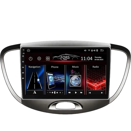 Штатная магнитола FORS.auto FS 1 LITE для Hyundai i10 (1+32Gb, 9", Low-end) 2008-2012 Штатная магнитола FORS.auto FS 1 LITE для Hyundai i10 (1+32Gb, 9", Low-end) 2008-2012