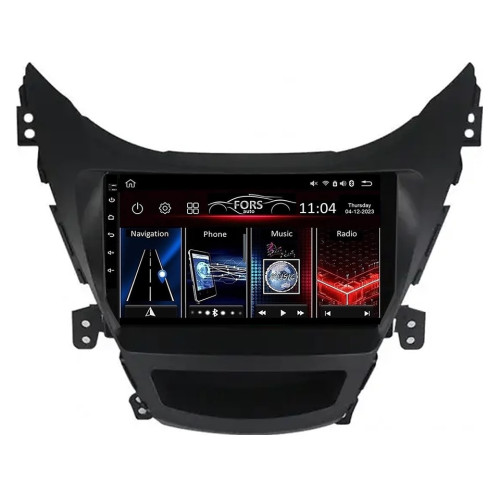 Штатная магнитола FORS.auto FS 1 LITE для Hyundai Elantra (1+32Gb, 9") 2011-2013