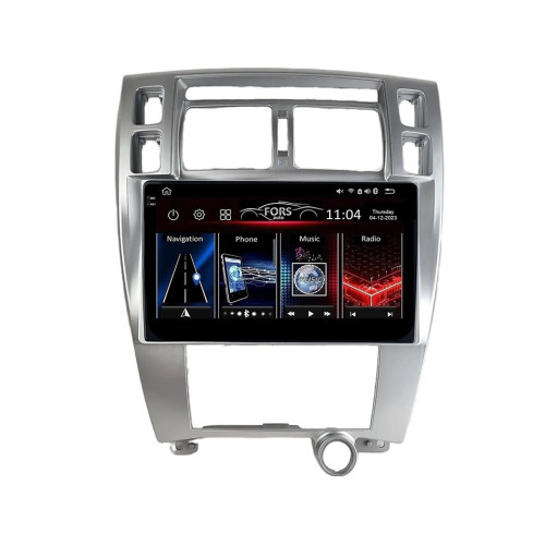 Штатна магнітола FORS.auto FS 4 PRO для Hyundai Tucson (4+64Gb, 10") 2006-2014