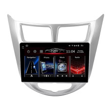 Штатная магнитола FORS.auto FS 2 ULTRA для Hyundai Verna/I-25/Accent (2+32Gb, 9") 2010-2014