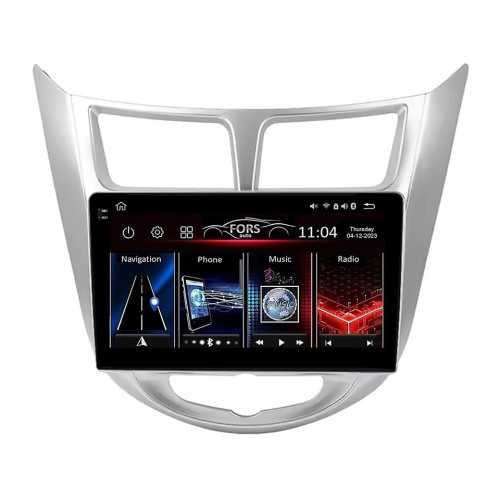 Штатная магнитола FORS.auto FS 2 ULTRA для Hyundai Verna/I-25/Accent (2+32Gb, 9") 2010-2014 Штатная магнитола FORS.auto FS 2 ULTRA для Hyundai Verna/I-25/Accent (2+32Gb, 9") 2010-2014