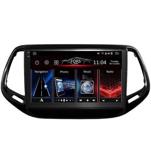 Штатная магнитола FORS.auto FS 2 ULTRA для Jeep Compass (2+32Gb, 10") 2017+