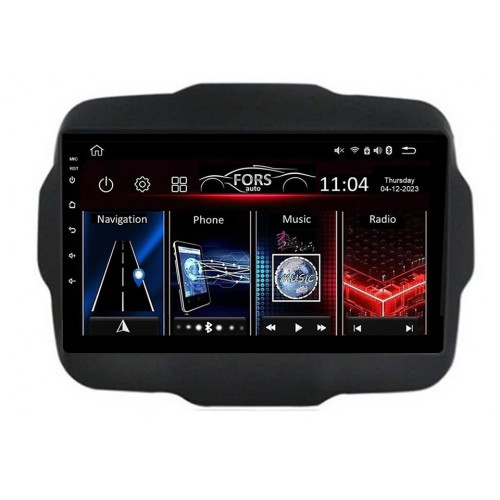Штатная магнитола FORS.auto FS 1 LITE для Jeep Renegade (1+32Gb, 9") 2015-2019 Штатная магнитола FORS.auto FS 1 LITE для Jeep Renegade (1+32Gb, 9") 2015-2019