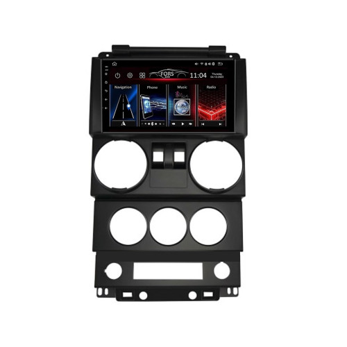Штатная магнитола FORS.auto FS 1 LITE для Jeep Wrangler Rubicon (1+32Gb, 9", 2 doors) 2008-2010
