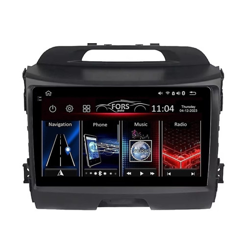 Штатная магнитола FORS.auto FS 2 ULTRA для Kia Sportage (2+32Gb, 9") 2010-2015 Штатная магнитола FORS.auto FS 2 ULTRA для Kia Sportage (2+32Gb, 9") 2010-2015