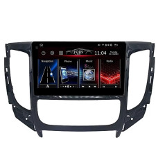 Штатная магнитола FORS.auto FS 8 PRO MAX для Mitsubishi Triton/L200 (8+256Gb, 9", Auto AC, UV black) 2015-2019