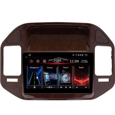 Штатная магнитола FORS.auto FS 8 PRO MAX для Mitsubishi V73 Pajero (8+256Gb, 9", wooden) 2004-2011