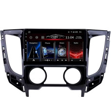 Штатная магнитола FORS.auto FS 1 LITE для Mitsubishi Triton/L200 (1+32Gb, 9", Manual AC, UV black) 2015-2019