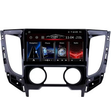 Штатная магнитола FORS.auto FS 2 ULTRA для Mitsubishi Triton/L200 (2+32Gb, 9", Manual AC, UV black) 2015-2019