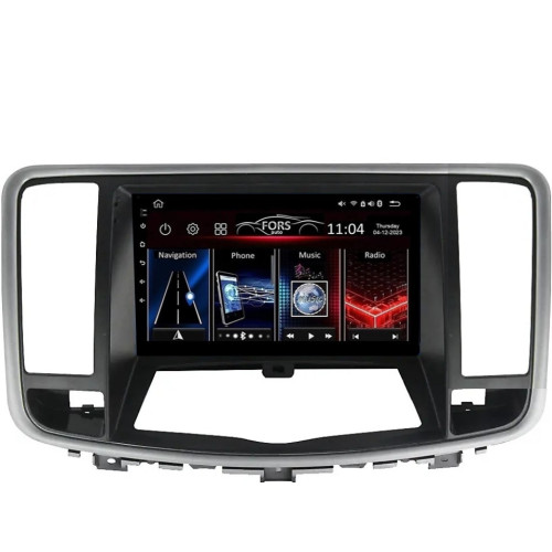 Штатная магнитола FORS.auto FS 1 LITE для Nissan Teana (1+32Gb, 9") 2008-2012