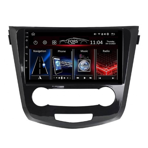 Штатная магнитола FORS.auto FS 1 LITE для Nissan Qashqai/X-trail/Rogue (1+32Gb, 10", Manual AC) 2012-2019 Штатная магнитола FORS.auto FS 1 LITE для Nissan Qashqai/X-trail/Rogue (1+32Gb, 10", Manual AC) 2012-2019