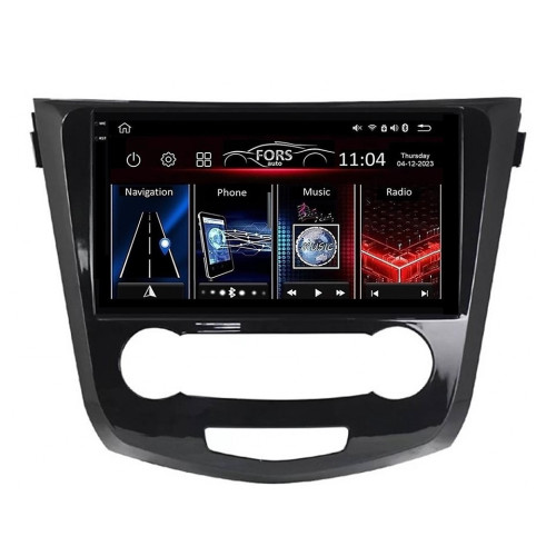 Штатная магнитола FORS.auto FS 2 PRO для Nissan Qashqai/X-trail/Rogue (2+32Gb, 10", Manual AC) 2012-2019 Штатная магнитола FORS.auto FS 2 PRO для Nissan Qashqai/X-trail/Rogue (2+32Gb, 10", Manual AC) 2012-2019