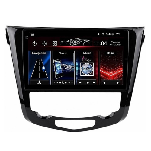 Штатная магнитола FORS.auto FS 2 PRO для Nissan Qashqai/X-trail/Rogue (2+32Gb, 10", Auto AC) 2014-2018 Штатная магнитола FORS.auto FS 2 PRO для Nissan Qashqai/X-trail/Rogue (2+32Gb, 10", Auto AC) 2014-2018