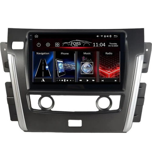 Штатная магнитола FORS.auto FS 2 PRO для Nissan Patrol (2+32Gb, 10") 2010-2020 Штатная магнитола FORS.auto FS 2 PRO для Nissan Patrol (2+32Gb, 10") 2010-2020