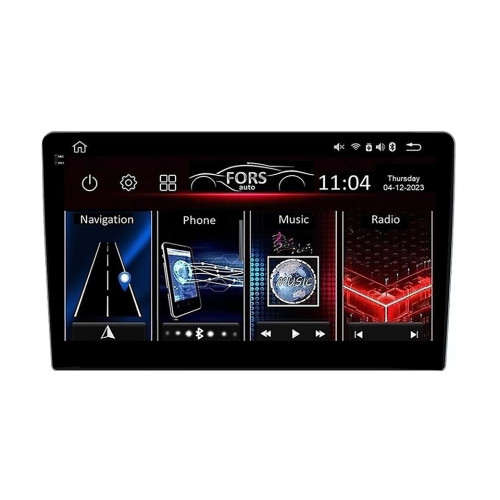 Штатная магнитола FORS.auto FS 4 MAX Qled для Peugeot 307 (4+32Gb, 9") 2001-2008 Штатная магнитола FORS.auto FS 4 MAX Qled для Peugeot 307 (4+32Gb, 9") 2001-2008