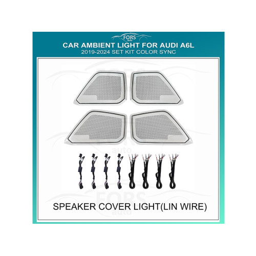 Подсветка салона FORS.auto для Audi A6L 2019-2024 (Speaker Cover Light-Lin Wire)