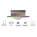 Подсветка салона FORS.auto для Honda Breeze 2023-2024 (Dynamic Rainbow Kit)-28 LEDs