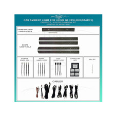 Подсветка салона FORS.auto для Lexus GX 2010-2023 (Starry)-18 LEDs