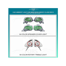 Подсветка салона FORS.auto для Mercedes-Benz E-Class W214 (Color Sync)-2 Set Kit