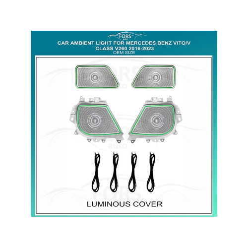 Подсветка салона FORS.auto для Mercedes-Benz Vito/V-Class V260 2016-2023 (Luminous Cover)