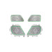 Подсветка салона FORS.auto для Mercedes-Benz Vito/V-Class V260 2016-2023 (Luminous Cover)