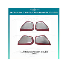 Подсветка салона FORS.auto для Porsche Panamera 2017-2021 (Luminous Speaker Cover-Red)
