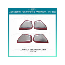 Подсветка салона FORS.auto для Porsche Panamera 2010-2016 (Luminous Speaker Cover-Red)