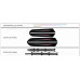 Підсвітка салону FORS.auto для Volkswagen Magotan B7 2012-2016 (Galaxy)-18 LEDs