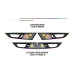 Подсветка салона FORS.auto для Volvo S60 2020-2022 (Rainbow Kit)-24 LEDs