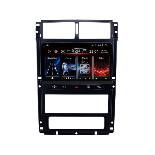 Штатная магнитола FORS.auto FS 8 PRO MAX для Peugeot 405 (8+256Gb, 9") 2006-2007