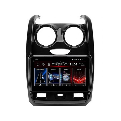 Штатная магнитола FORS.auto FS 2 PRO для Renault Duster (2+32Gb, 9") 2015-2020